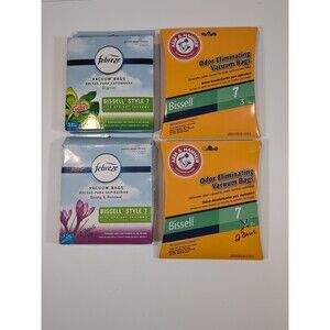 BISSELL Style 7 Febreze/Arm & Hammer Upright Vacuums Bags Lot of 10 Bags Total
